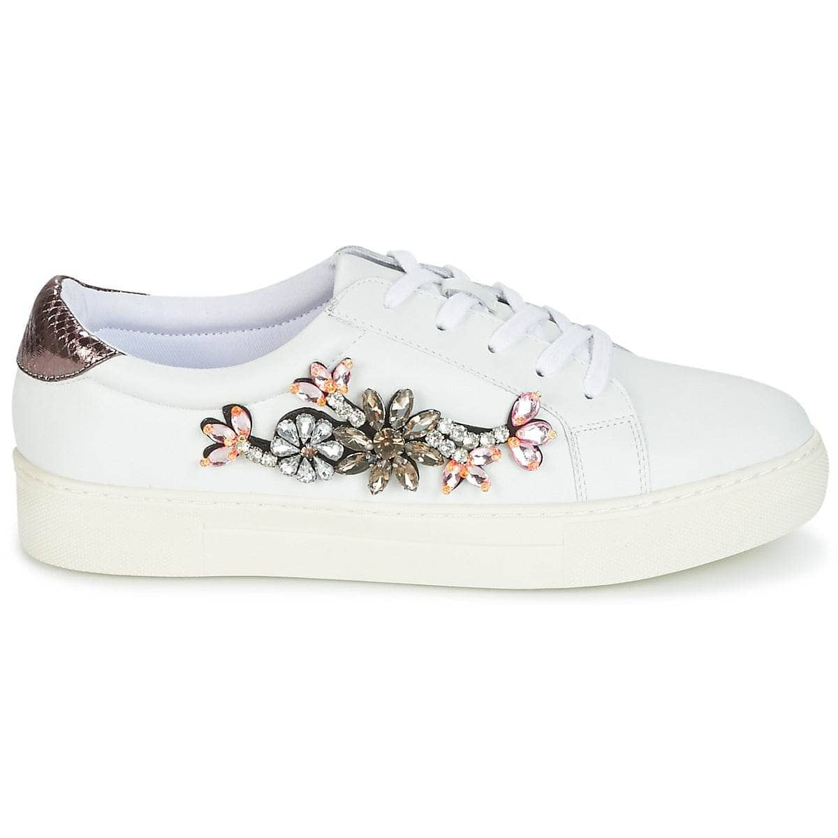 Sneakers basse Donna Dune London  EMERALDA  Bianco