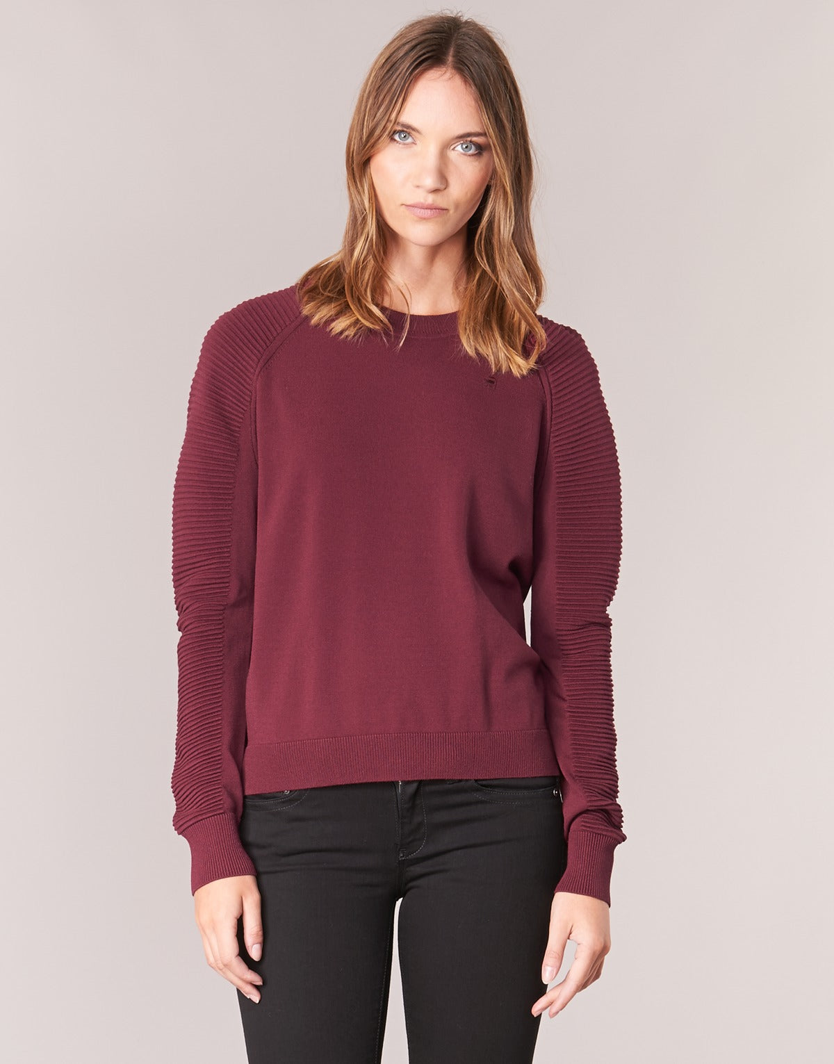 Maglione Donna G-Star Raw  SUZAKI KNIT  Rosso