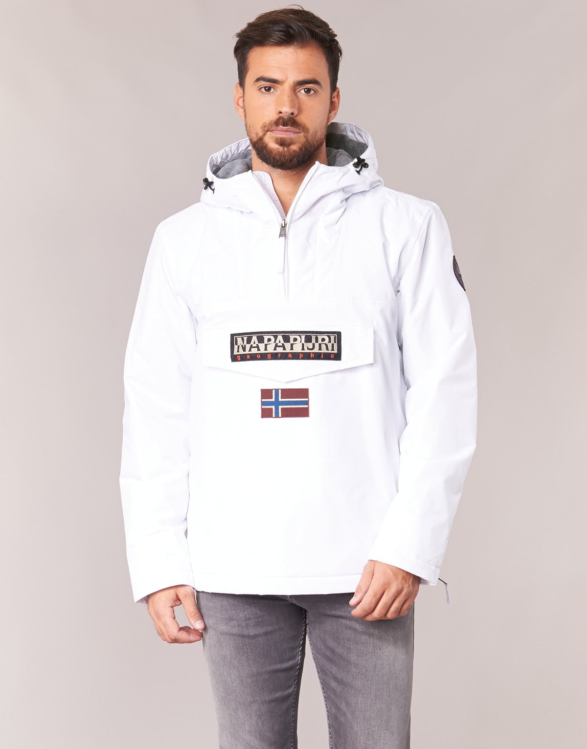 Parka Uomo Napapijri  RAINFOREST  Bianco