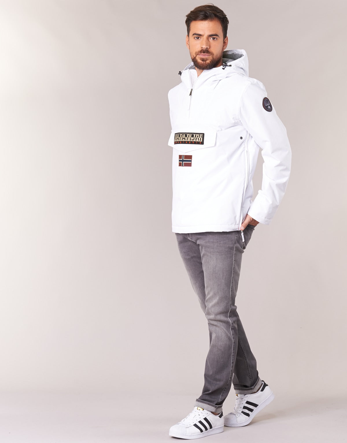 Parka Uomo Napapijri  RAINFOREST  Bianco