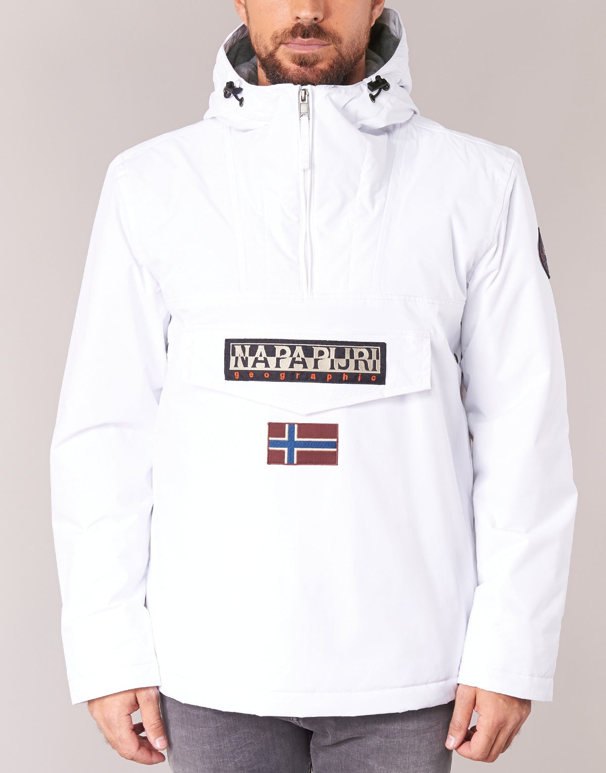 Parka Uomo Napapijri  RAINFOREST  Bianco