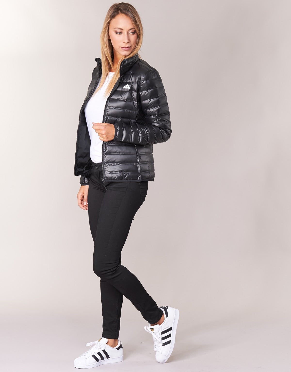 Piumino Donna adidas  VARILITE  Nero