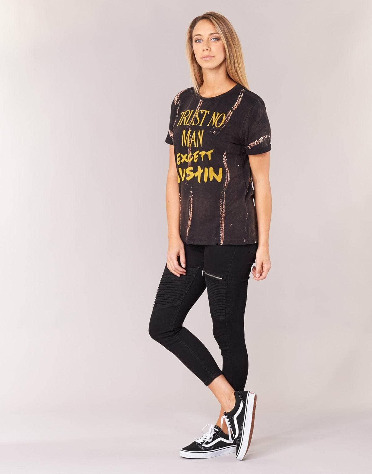 T-shirt Donna Eleven Paris  TRUSTIN  Nero