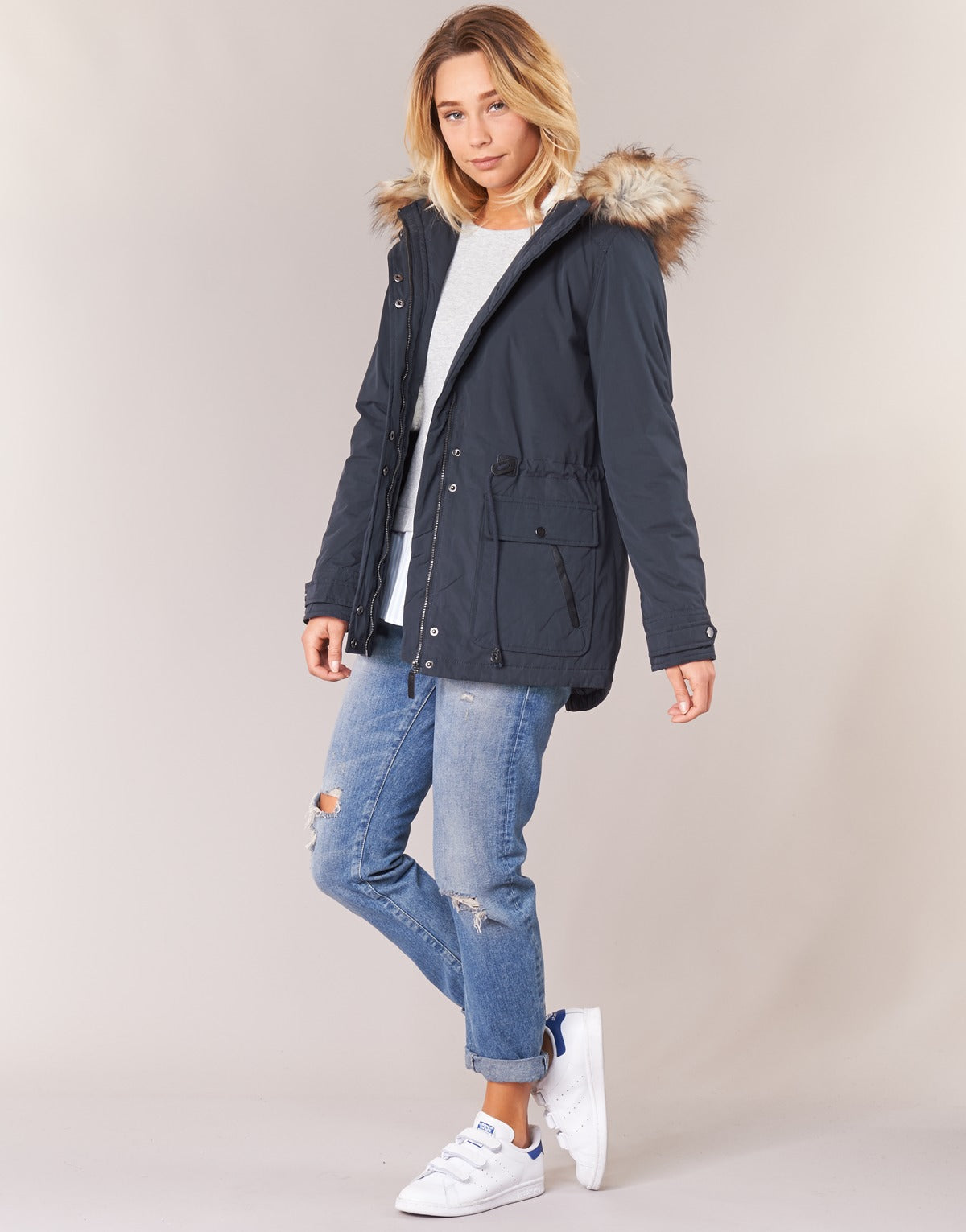 Parka Donna Vila  VICLOVER  Blu