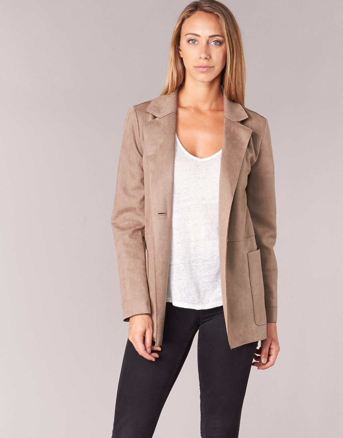 Mantella Donna Casual Attitude  HAUPE  Beige