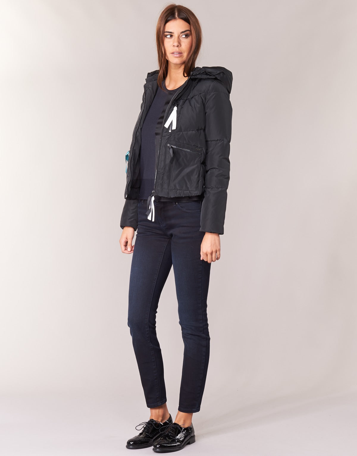 Piumino Donna Armani jeans  JIORM  Nero