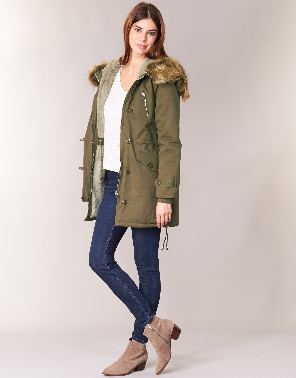 Parka Donna Betty London  HARI  Kaki