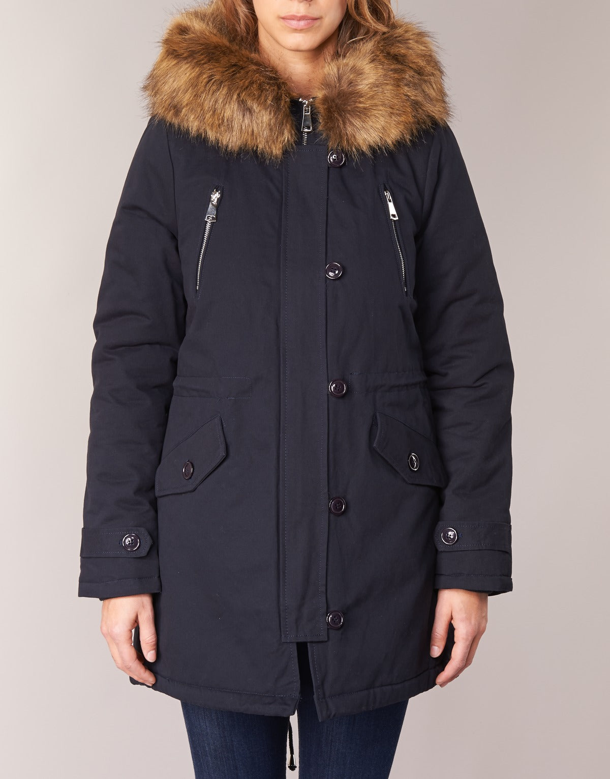 Parka Donna Betty London  HARI  Blu