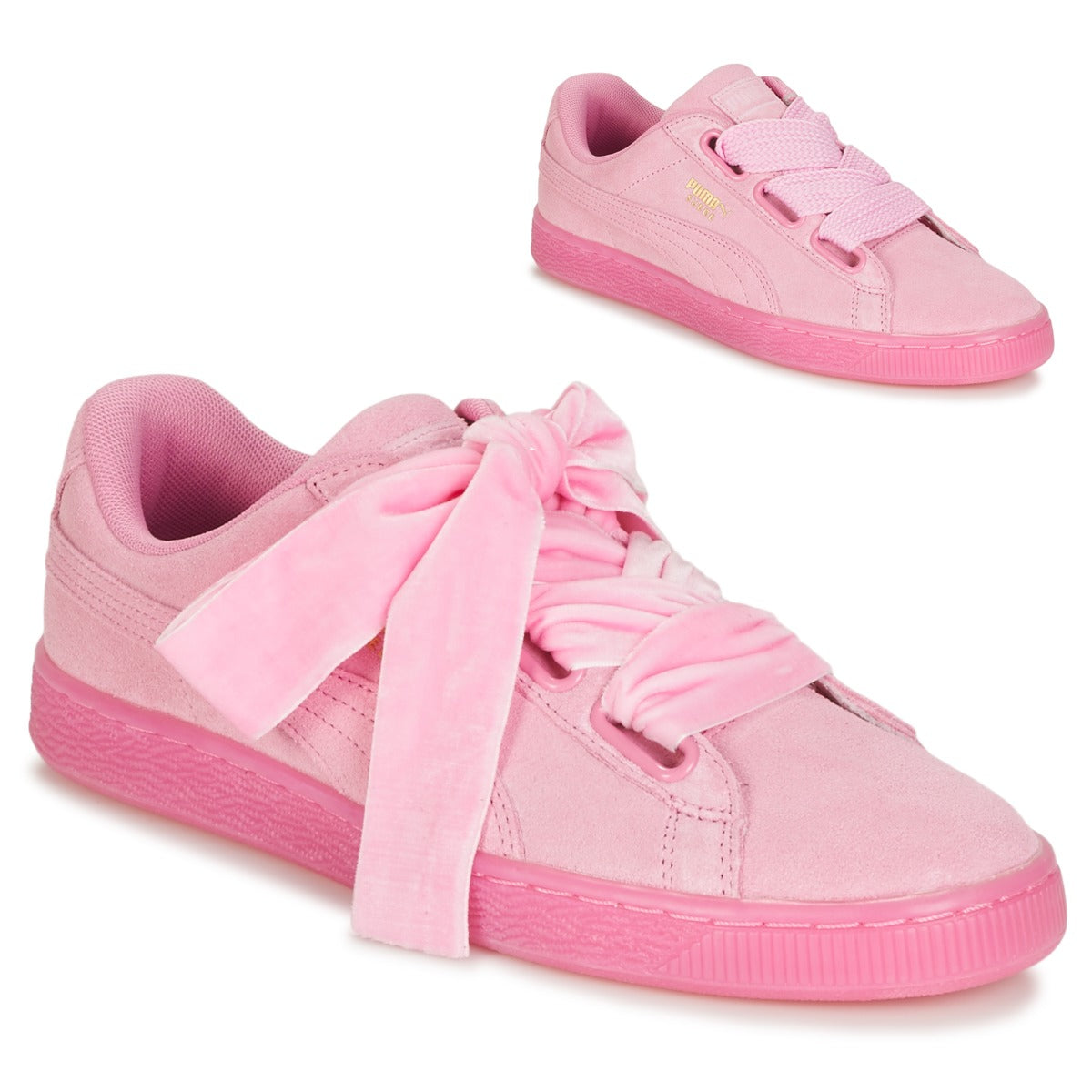 Sneakers basse Donna Puma  SUEDE HEART RESET WN'S  Rosa