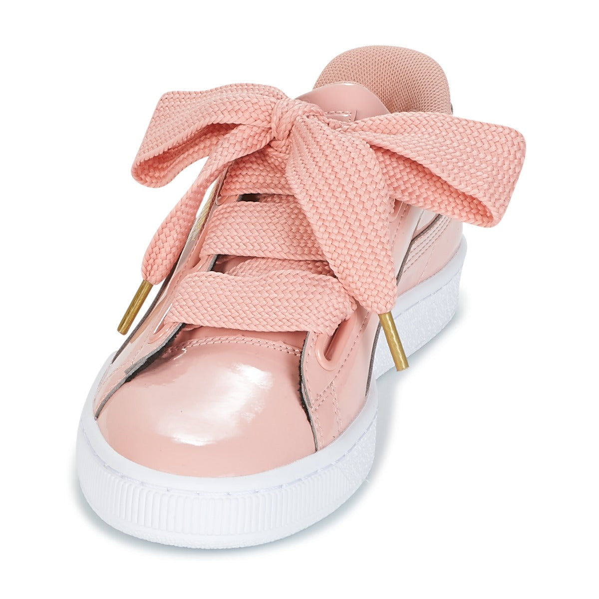 Sneakers basse Donna Puma  BASKET HEART PATENT W'S  Rosa