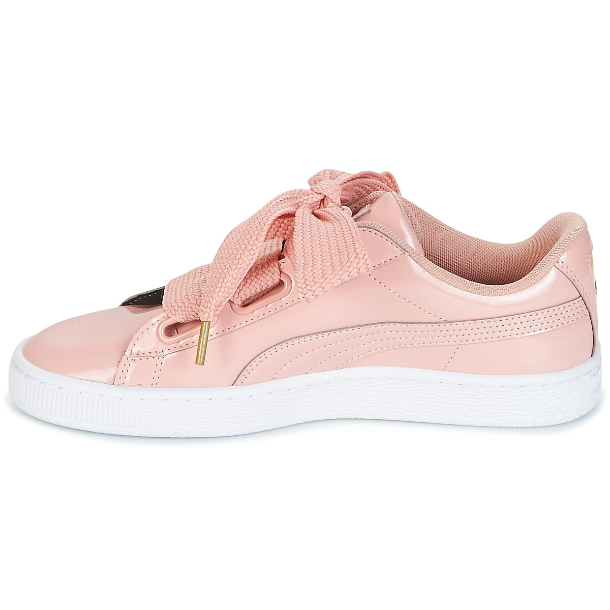 Sneakers basse Donna Puma  BASKET HEART PATENT W'S  Rosa