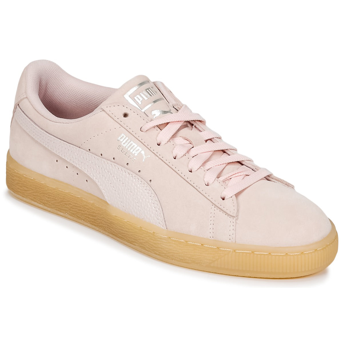 Sneakers basse Donna Puma  SUEDE CLASSIC BUBBLE W'S  Rosa