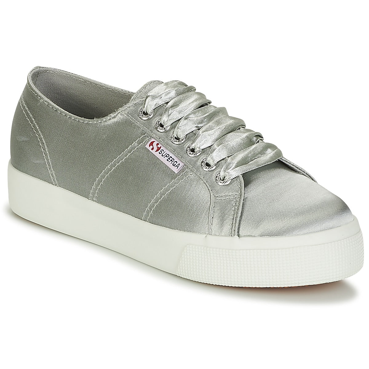 Sneakers basse Donna Superga  2730 SATIN W  Grigio