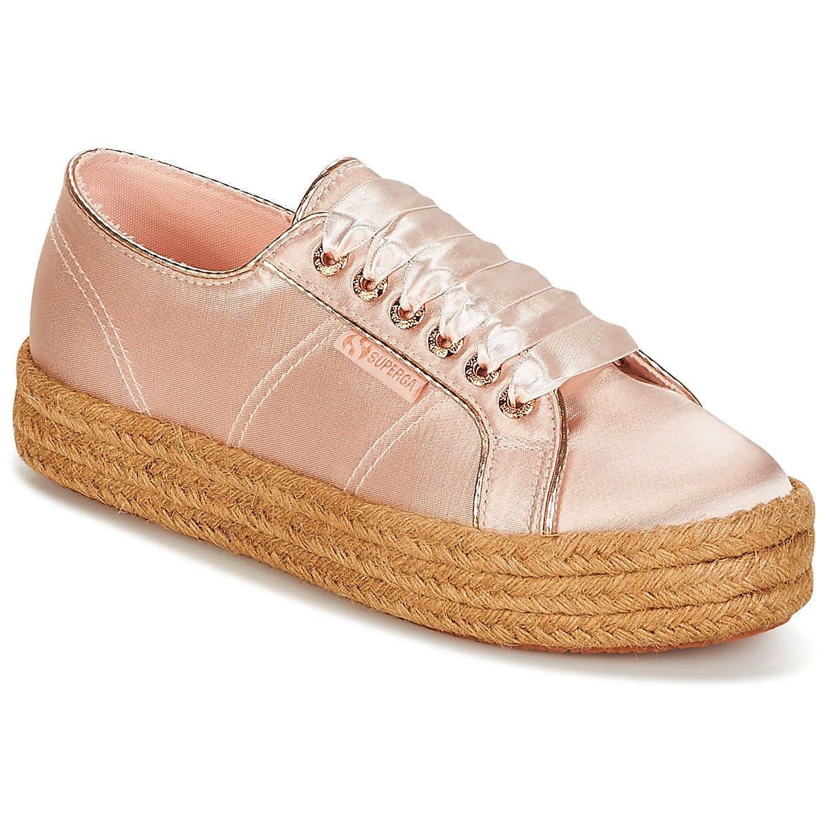 Sneakers basse Donna Superga  2730 SATIN COTMETROPE W  Rosa