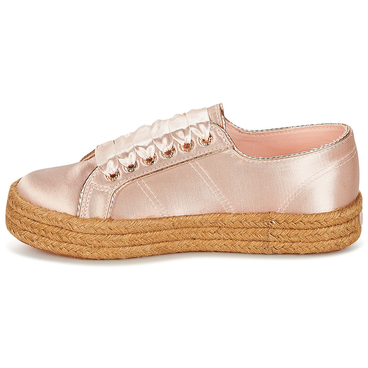 Sneakers basse Donna Superga  2730 SATIN COTMETROPE W  Rosa