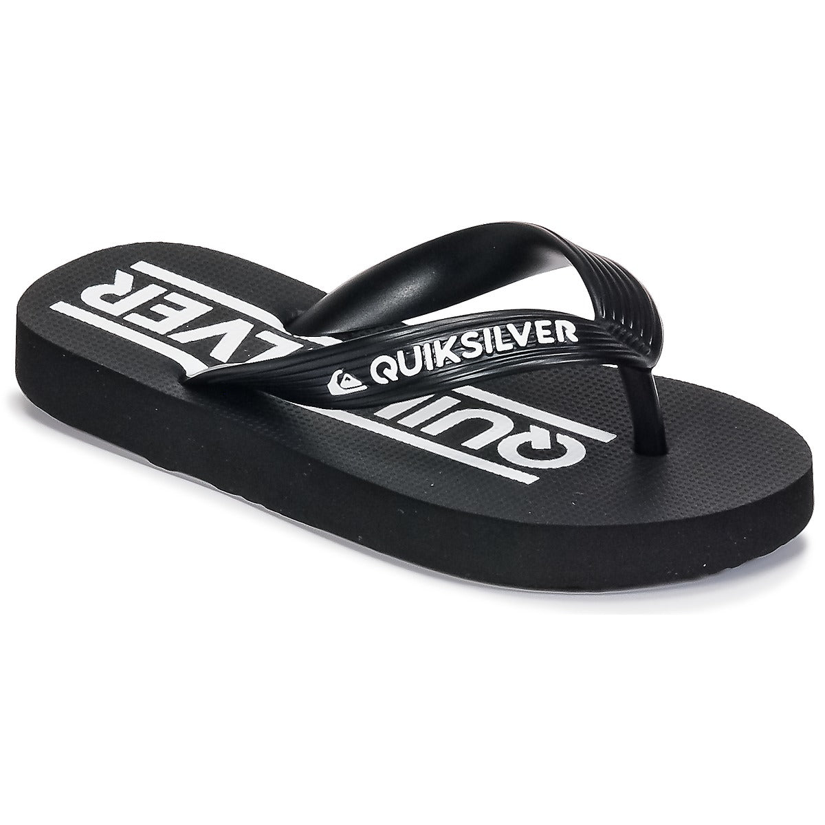 Infradito bambini ragazzo Quiksilver  JAVA WORDMARKYT B SNDL XKKW  Nero