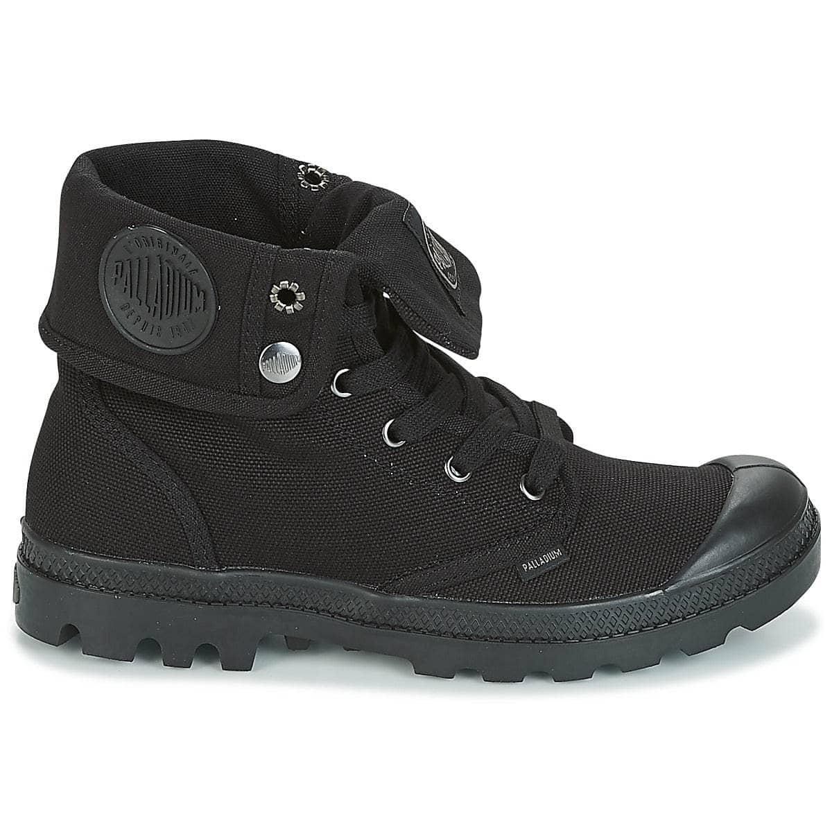 Sneakers alte Donna Palladium  BAGGY  Nero