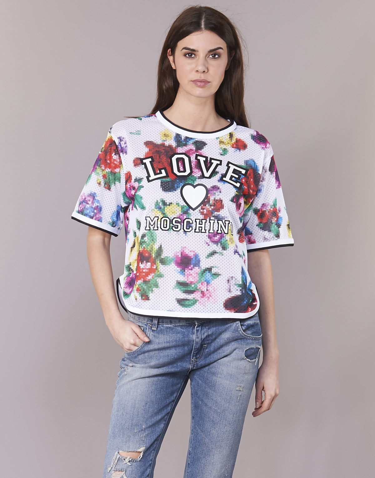 Camicetta Donna Love Moschino  W4G2801  Bianco