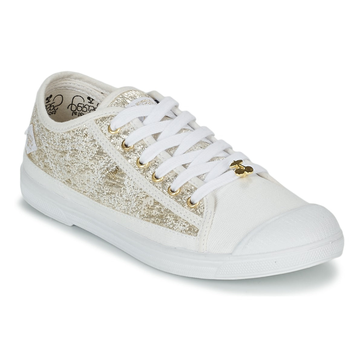 Sneakers basse Donna Le Temps des Cerises  BASIC 02  Oro