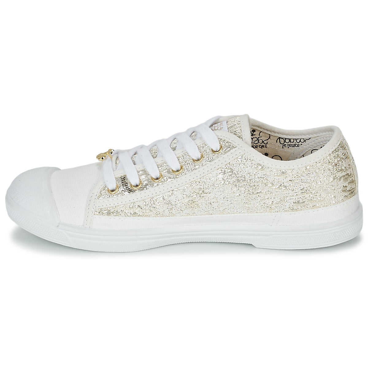 Sneakers basse Donna Le Temps des Cerises  BASIC 02  Oro