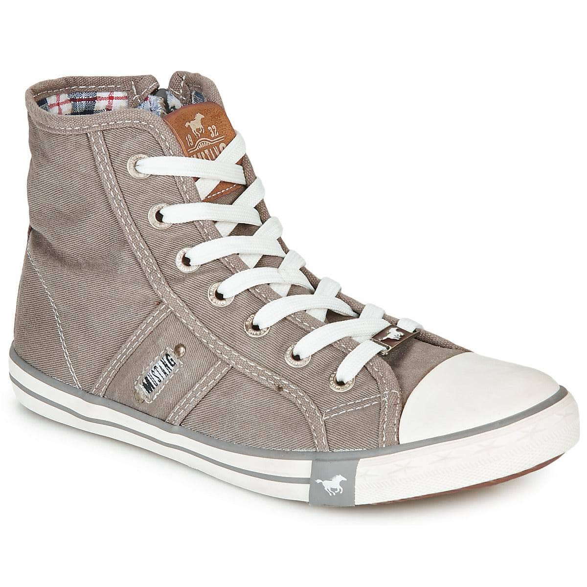 Sneakers alte Donna Mustang  GALLEGO  Grigio