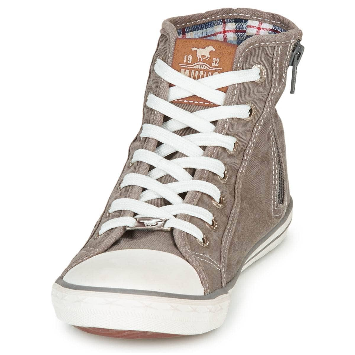 Sneakers alte Donna Mustang  GALLEGO  Grigio