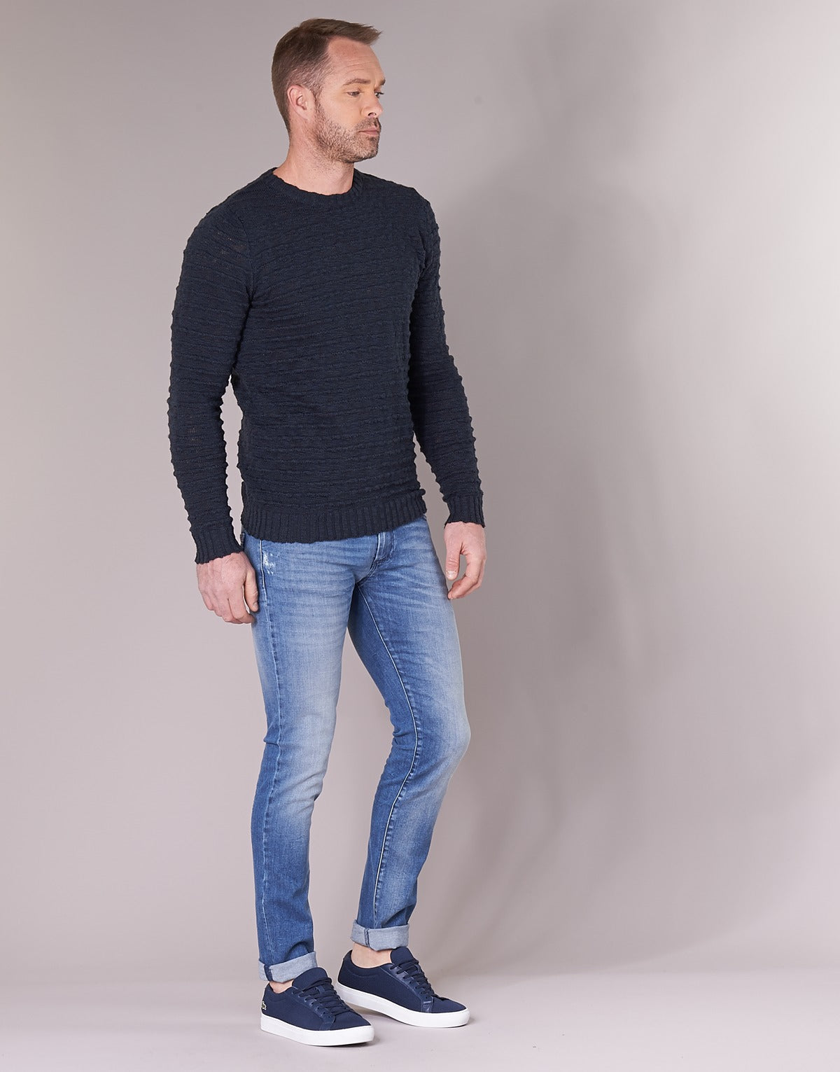 Jeans Slim Uomo Sisley  BURLUDU  Blu