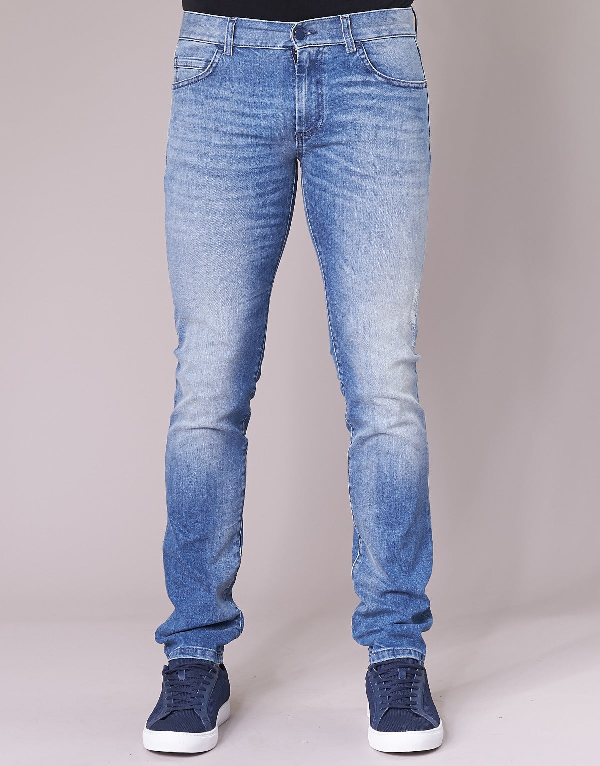 Jeans Slim Uomo Sisley  BURLUDU  Blu