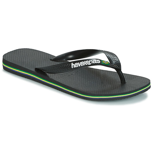 Infradito Uomo Havaianas  BRAZIL LOGO  Nero