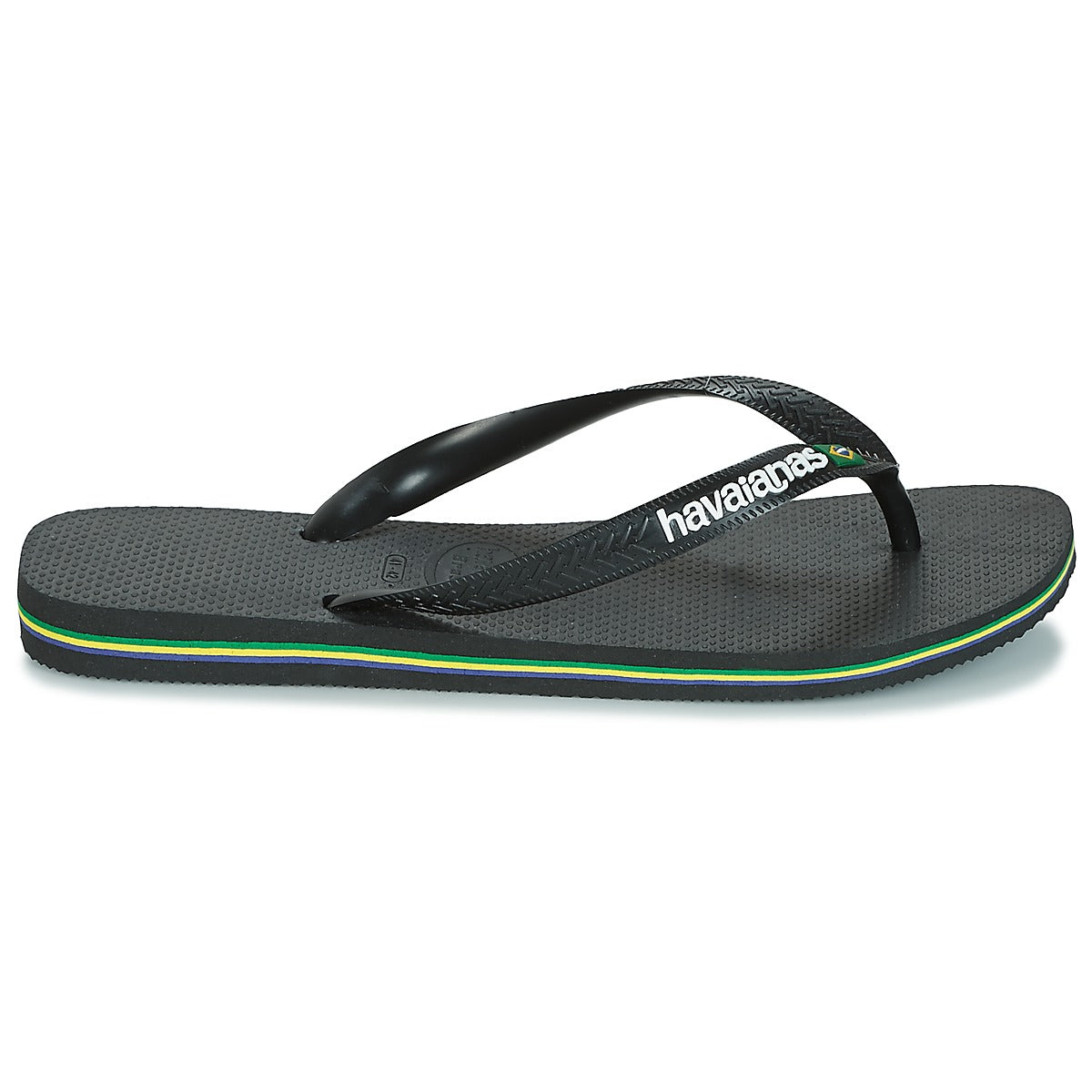 Infradito Uomo Havaianas  BRAZIL LOGO  Nero