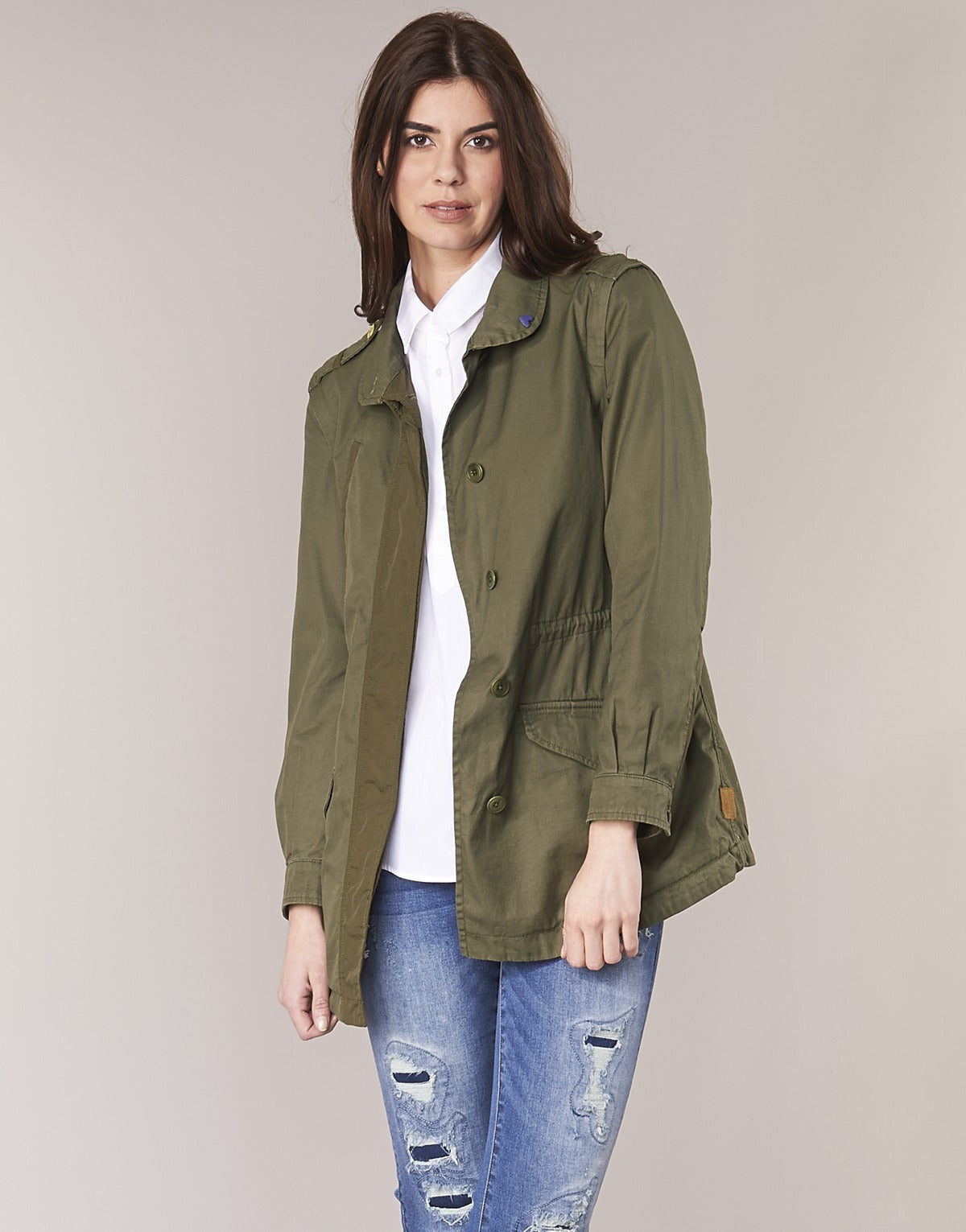 Parka Donna Maison Scotch  XERF  Kaki