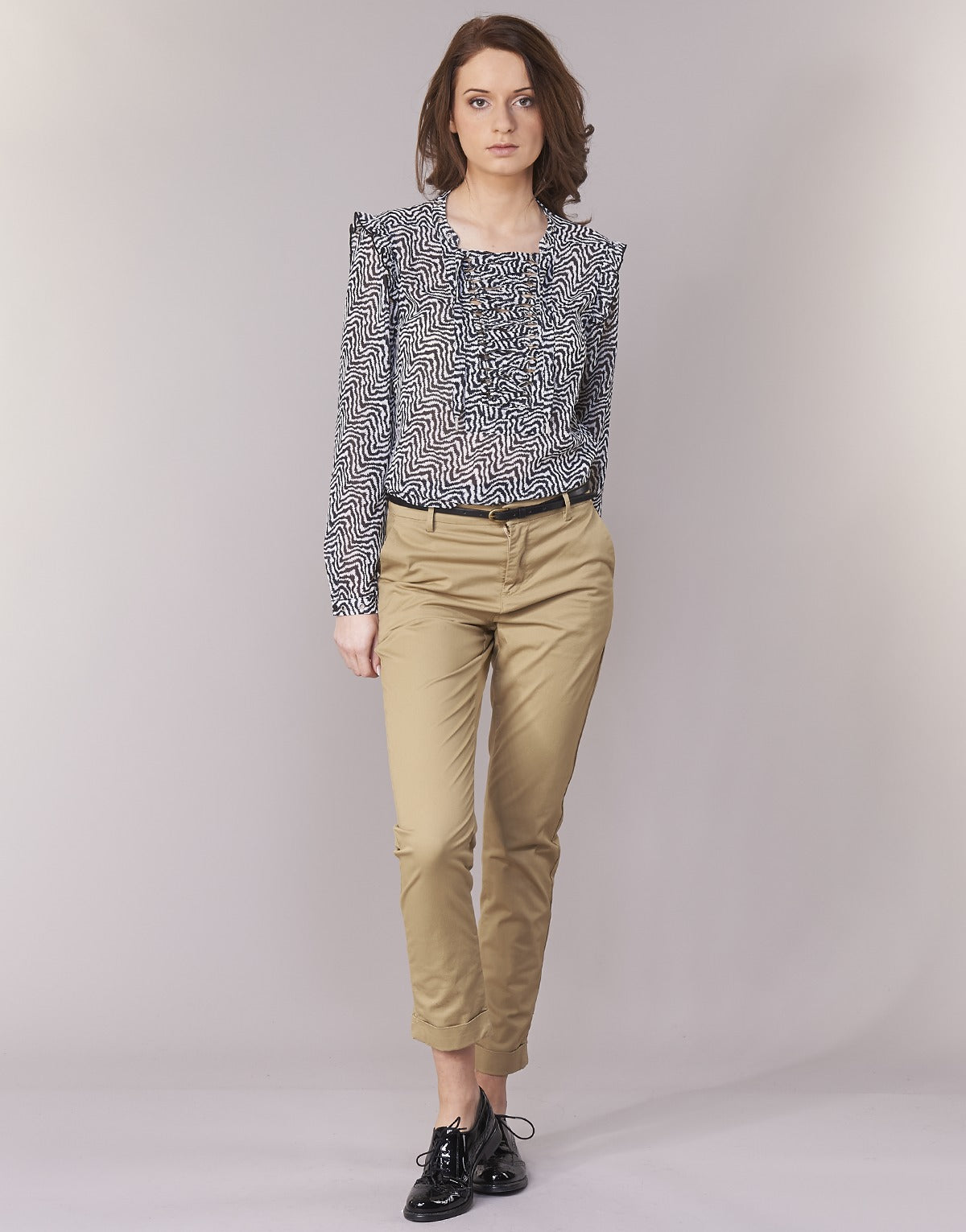 Pantalone Chino Donna Maison Scotch  BEIBEO  Beige