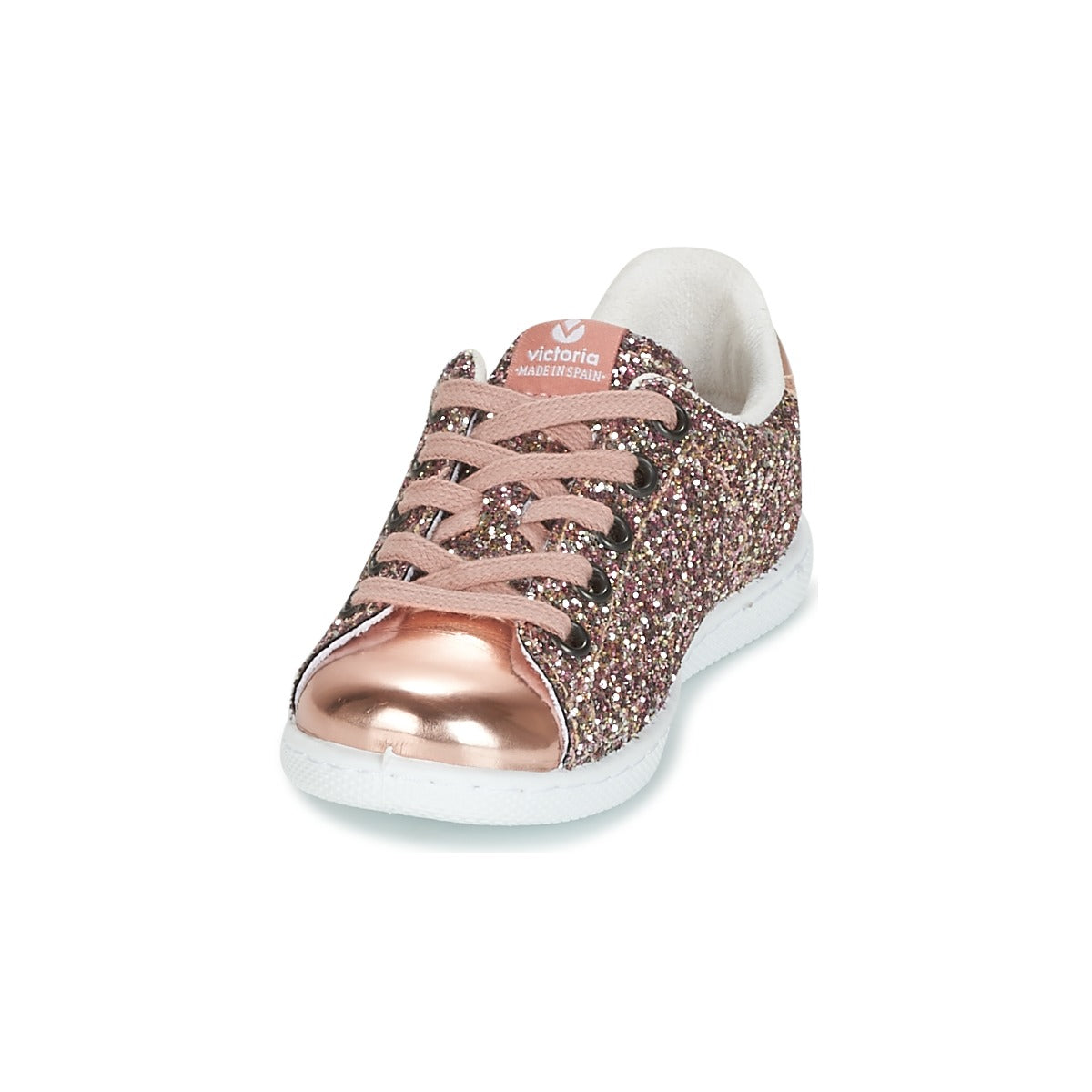 Scarpe bambini ragazza Victoria  DEPORTIVO GLITTER KID  Rosa