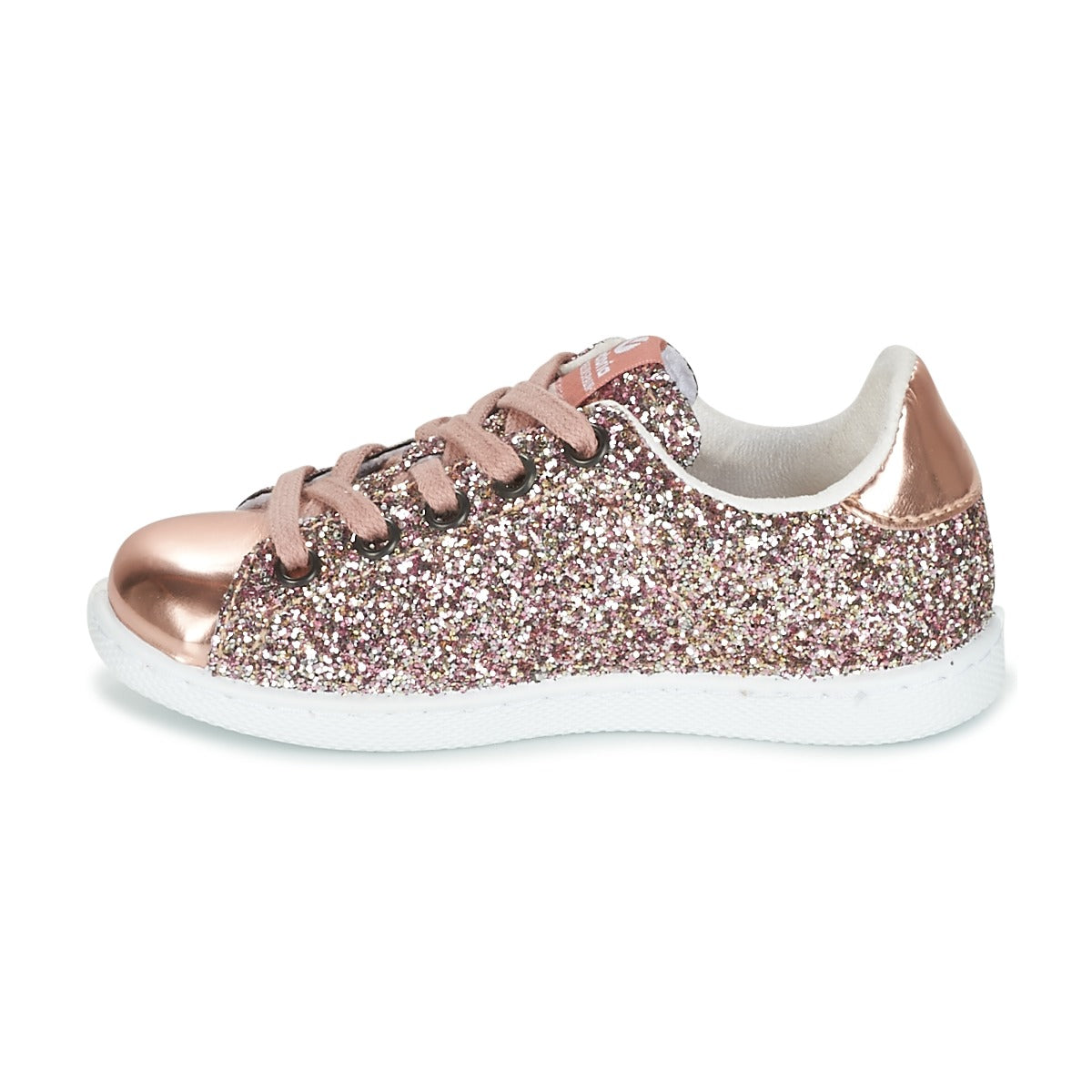 Scarpe bambini ragazza Victoria  DEPORTIVO GLITTER KID  Rosa