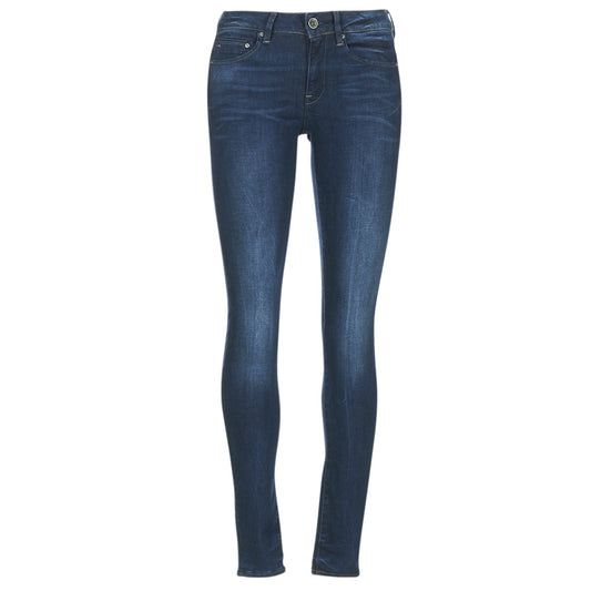 Jeans skynny Donna G-Star Raw  MIDGE ZIP MID SKINNY  Blu