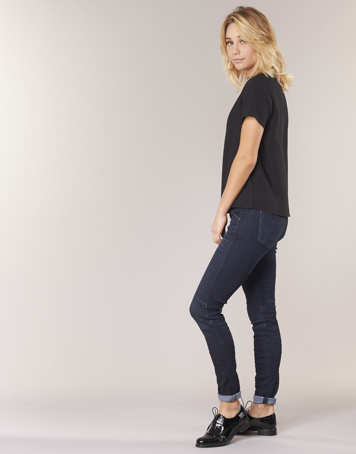 Jeans skynny Donna G-Star Raw  5622 MID SKINNY  Blu