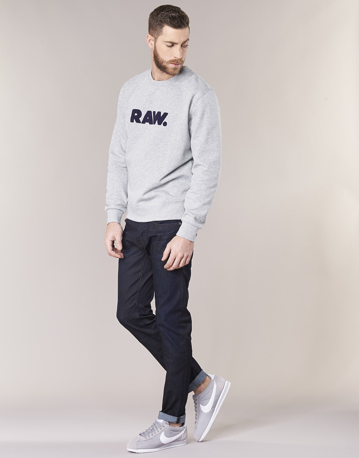 Jeans Slim Uomo G-Star Raw  D STAQ 5 PKT SLIM  Blu