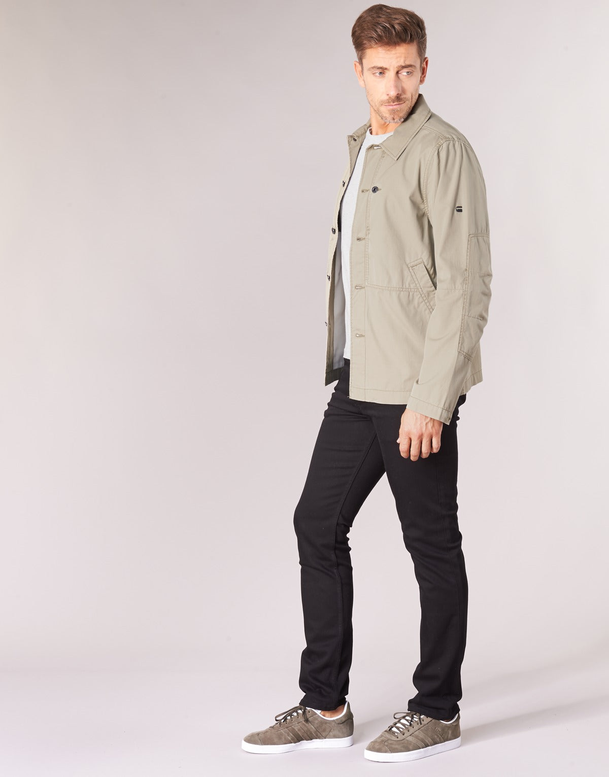 Giubbotto Uomo G-Star Raw  RACKAM OVERSHIRT  Kaki