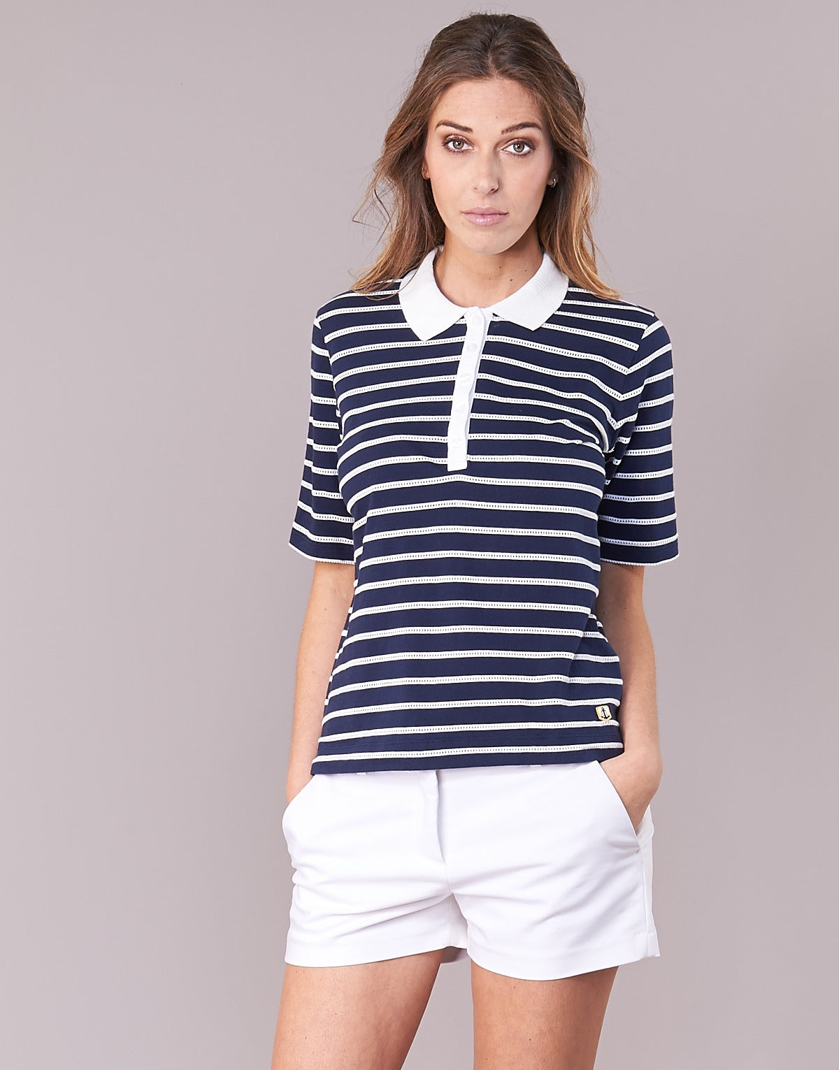 Polo Donna Armor Lux  POLAED  Blu