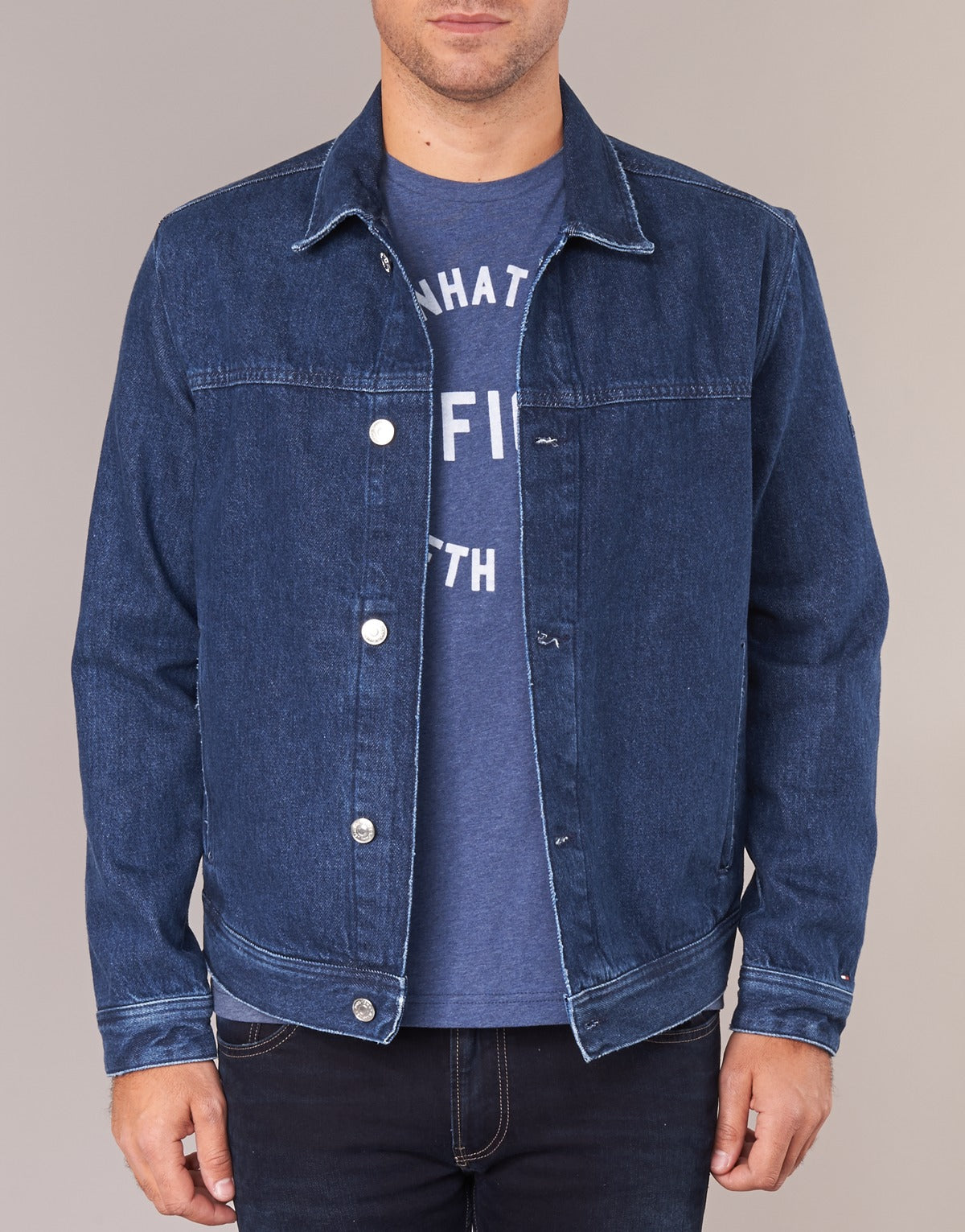 Giacca in jeans Uomo Tommy Jeans  TJM STREET TRUCKER JKT  Blu