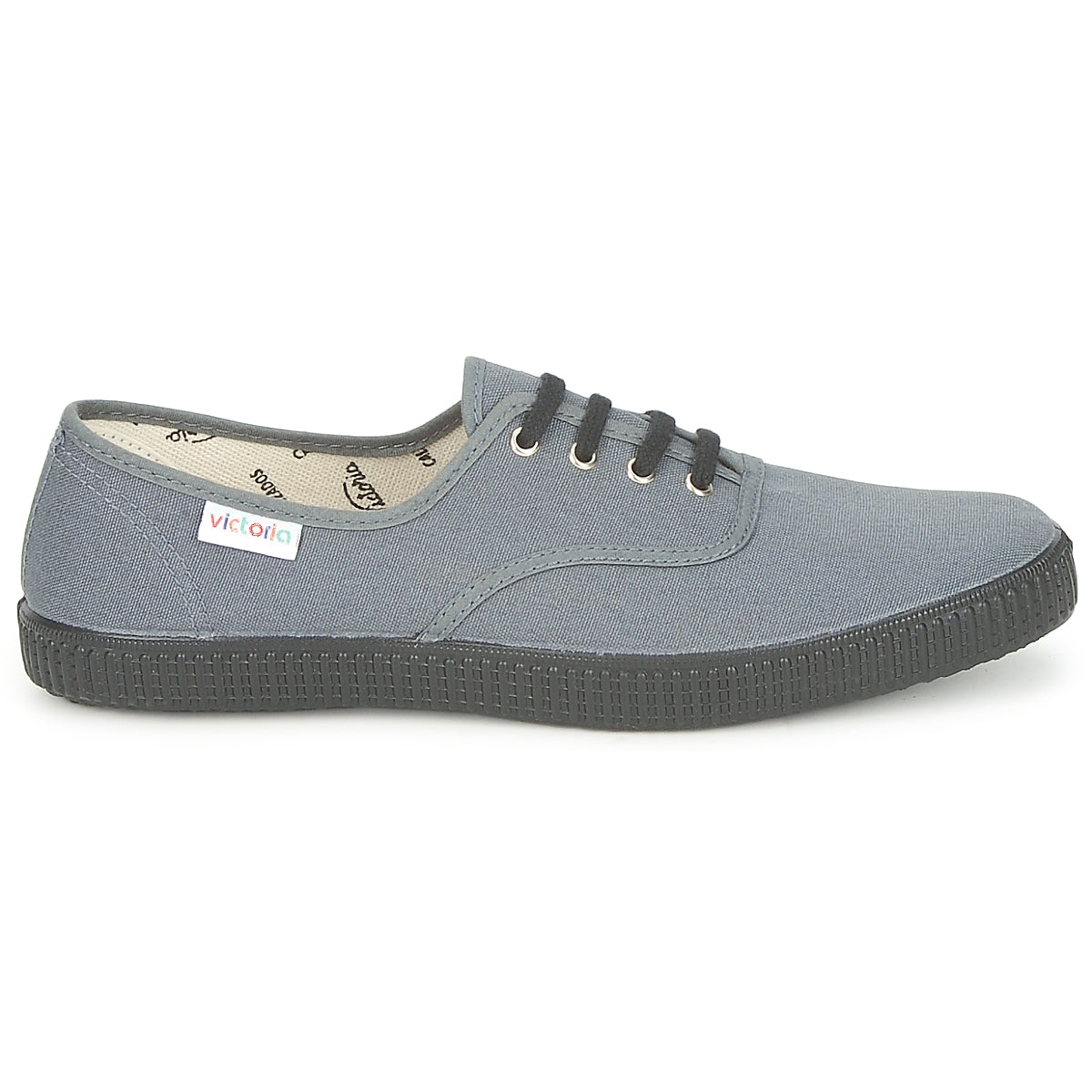 Sneakers basse Donna Victoria  INGLESA LONA PISO  Grigio