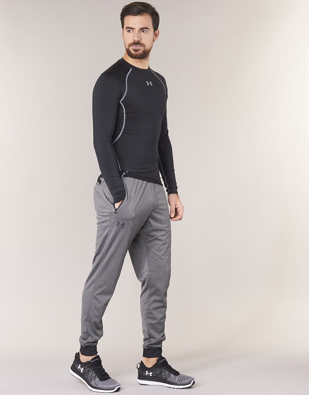 Pantaloni Sportivi Uomo Under Armour  SPORTSTYLE JOGGER  Grigio