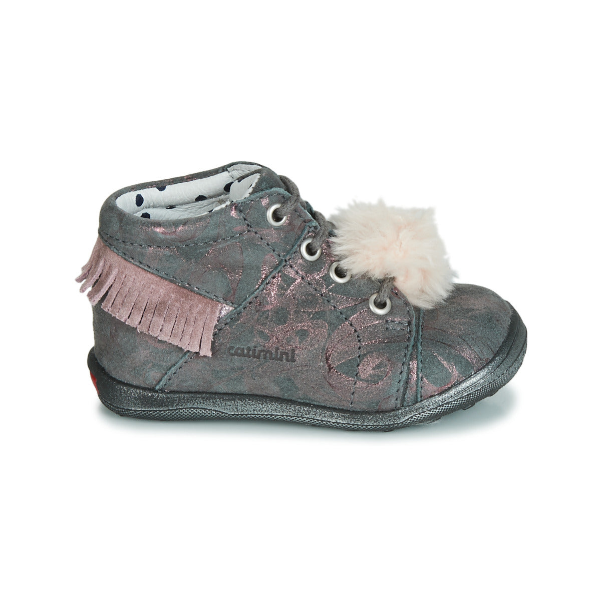 Scarpe bambini ragazza Catimini  PEPITA  Grigio