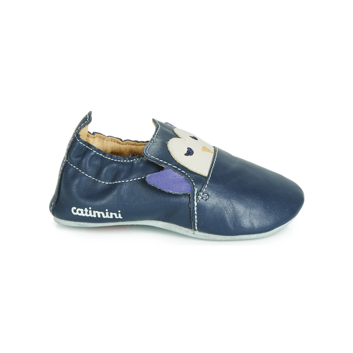 Pantofole bambini ragazzo Catimini  PINGOU  Blu