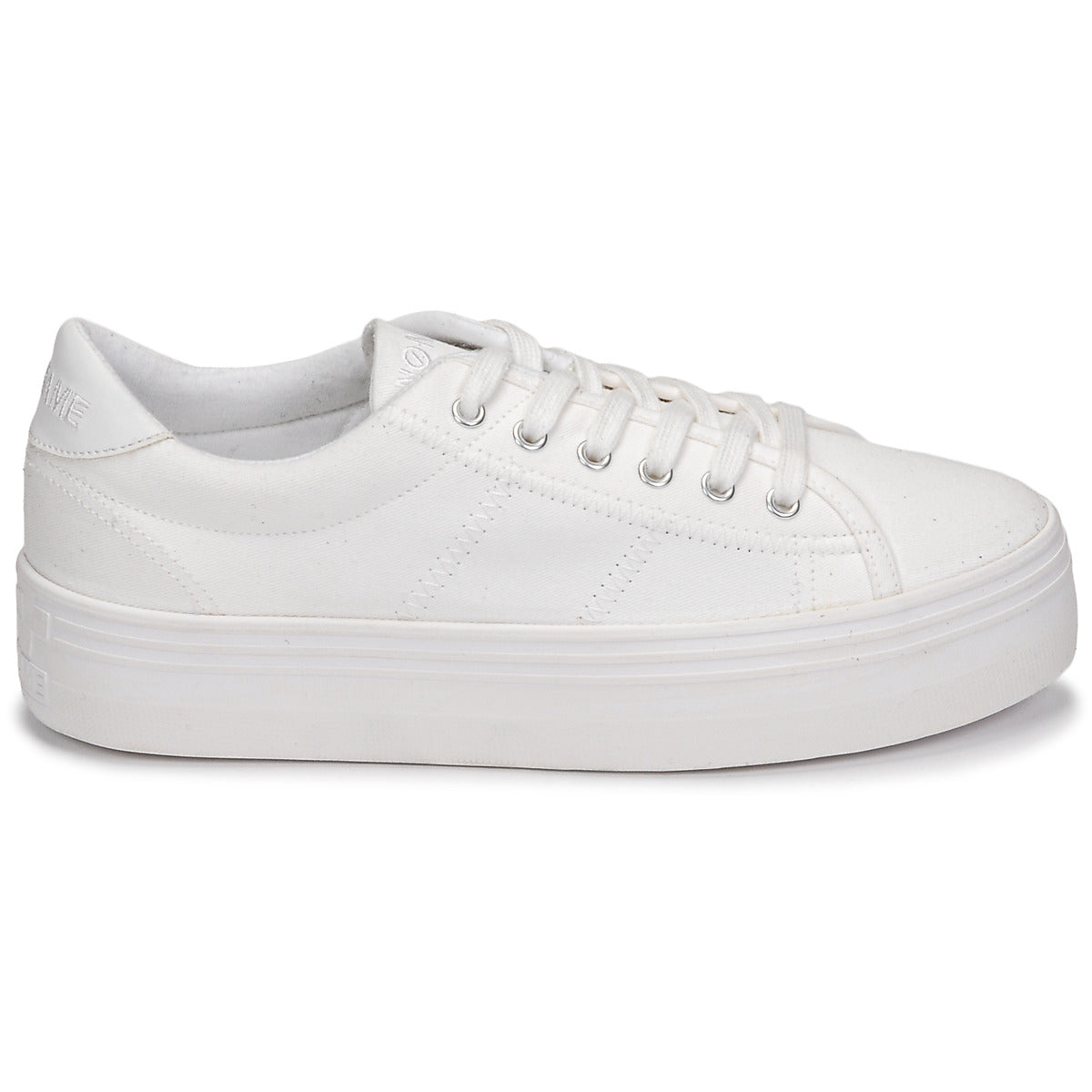 Sneakers basse Donna No Name  PLATO SNEAKER  Bianco