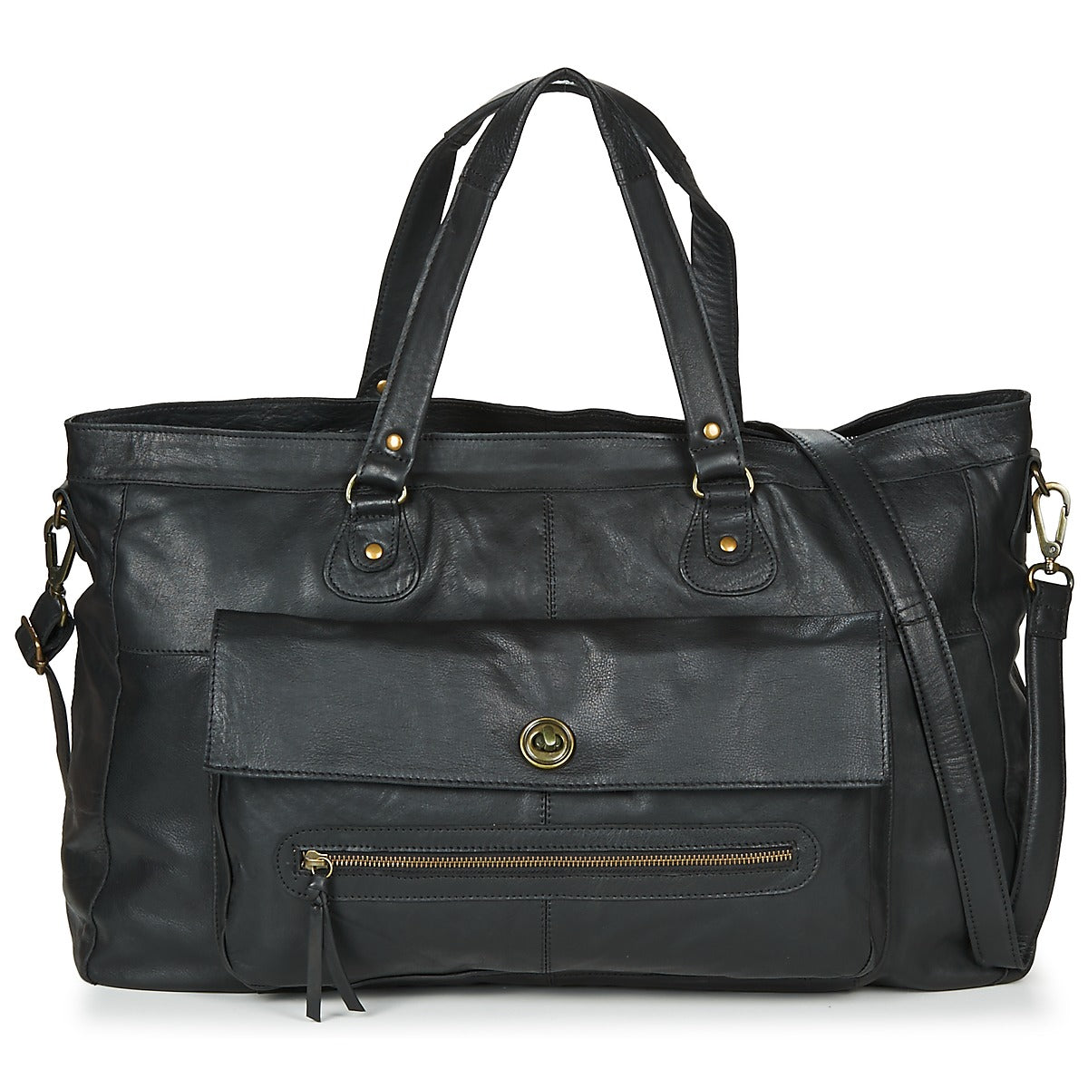 Borsa a spalla Donna Pieces  PCTOTALLY  Nero