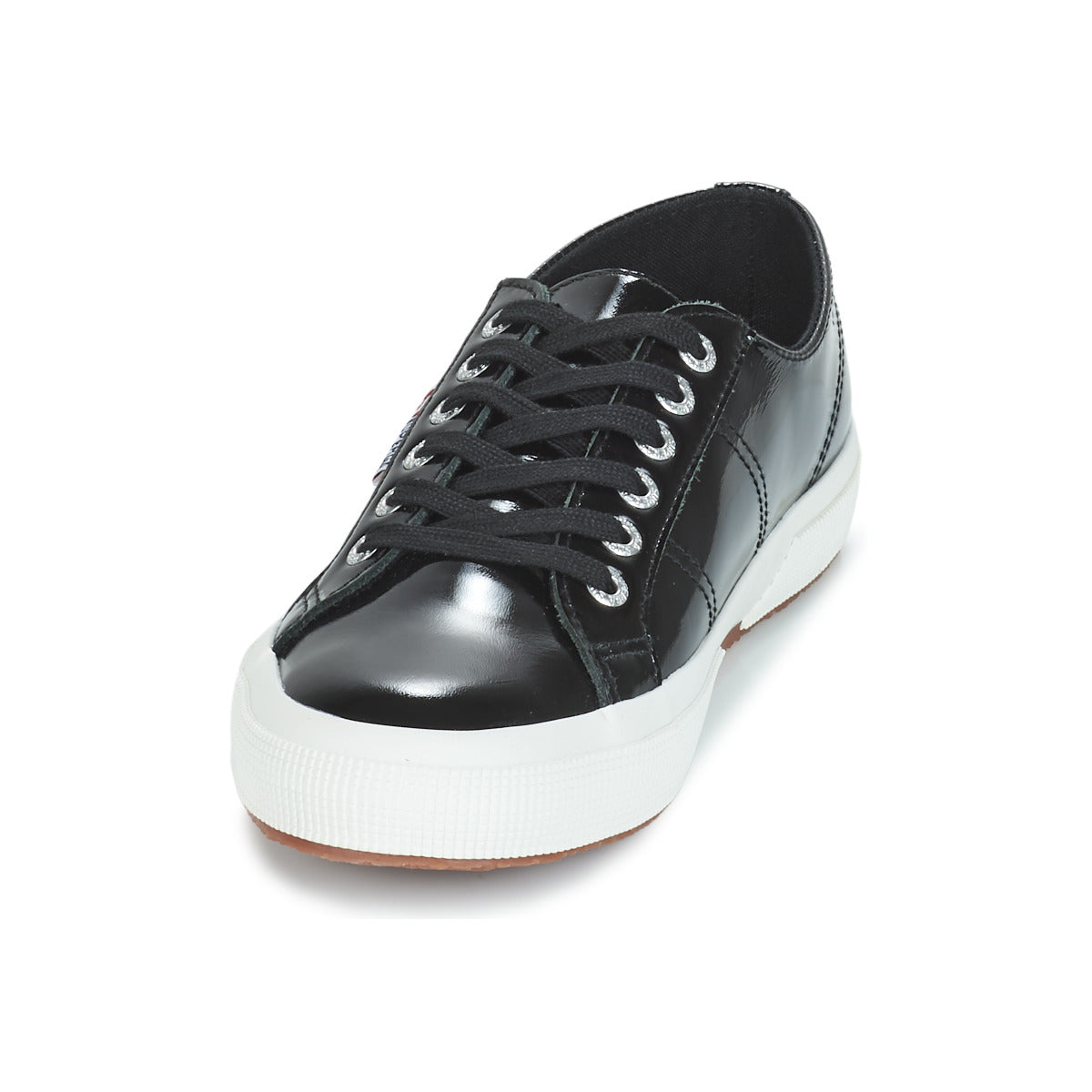 Sneakers basse Donna Superga  2750-LEAPATENTW  Nero