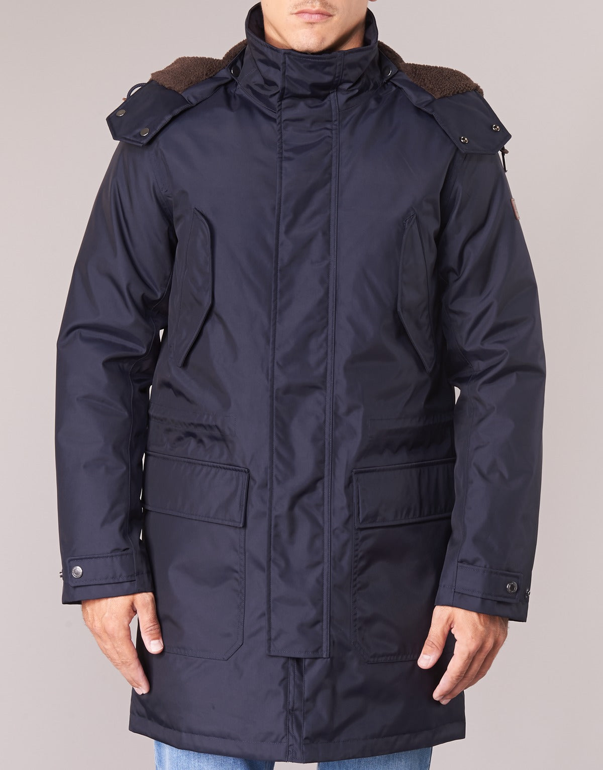 Parka Uomo Aigle  BELLOCK  Blu