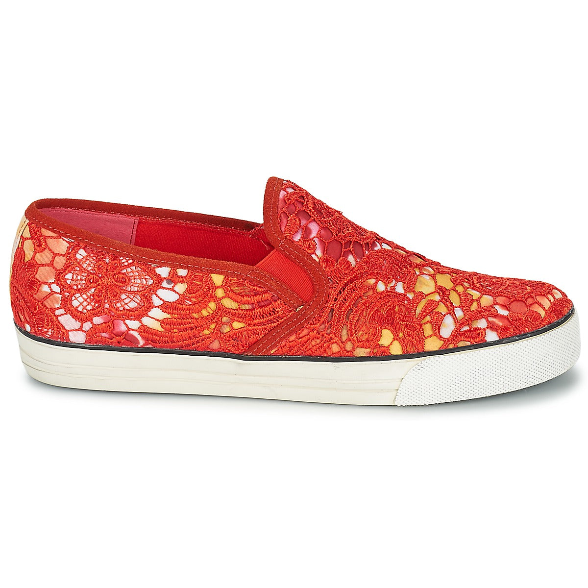 Scarpe Donna Colors of California  LACE SLIP  Rosso