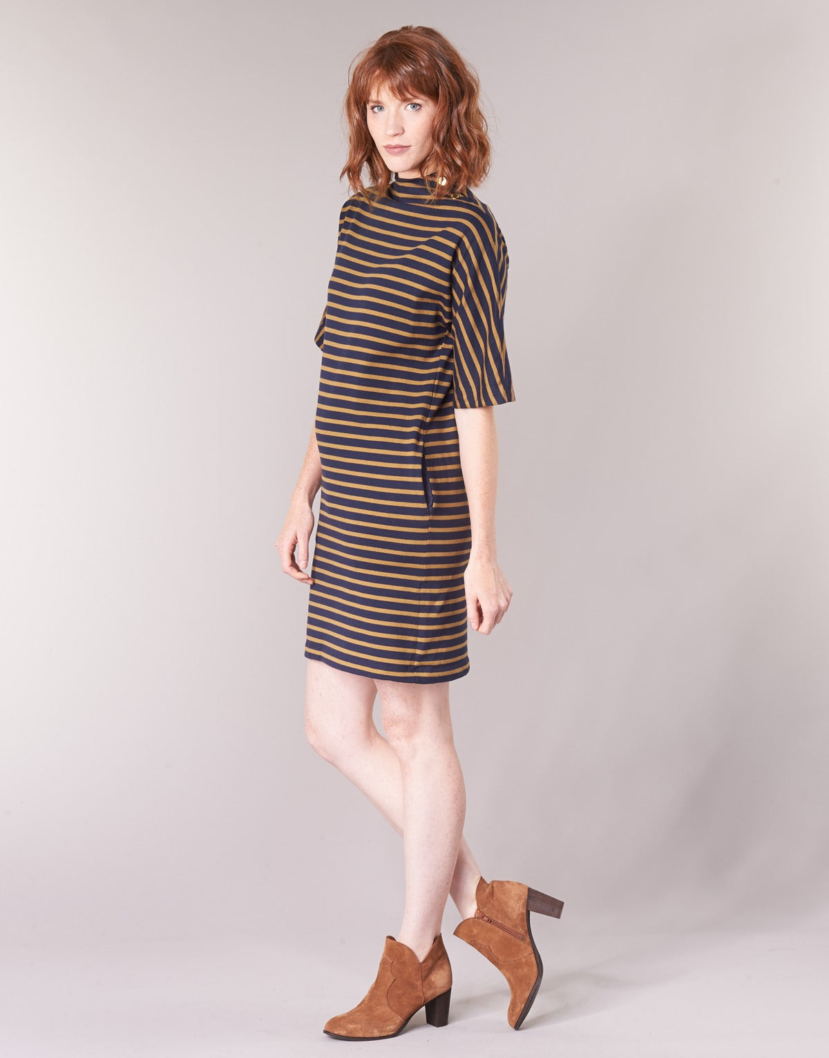 Abito corto Donna Petit Bateau  TUESDAY  Blu